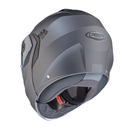 CASCO ABATIBLE CABERG DUKE II DOBLE VISOR GUN METAL MATE