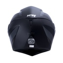 CASCO ABATIBLE ICH 3110DOT DOBLE VISOR BLITZ NEGRO GRIS MATE