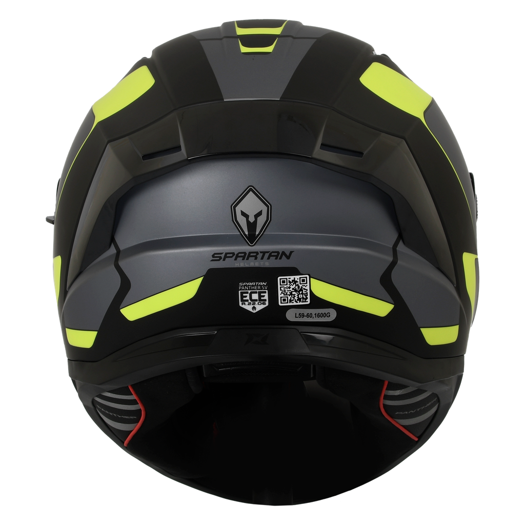 CASCO INTEGRAL SPARTAN DOBLE VISOR PANTHER GALE B3 MATE