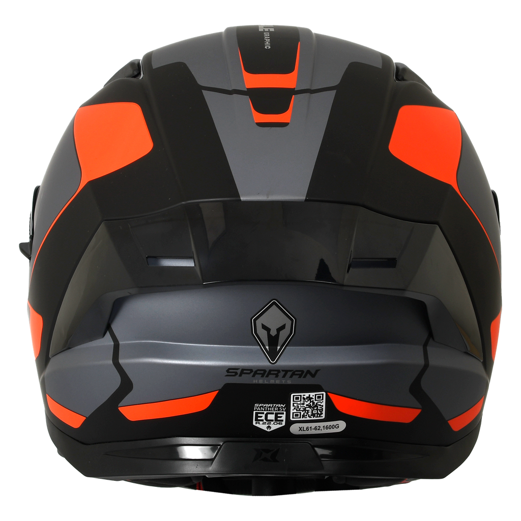 CASCO INTEGRAL SPARTAN DOBLE VISOR PANTHER GALE B5 MATE