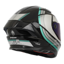 CASCO INTEGRAL SPARTAN DOBLE VISOR PANTHER TRIBUTE B6 BRILLO 