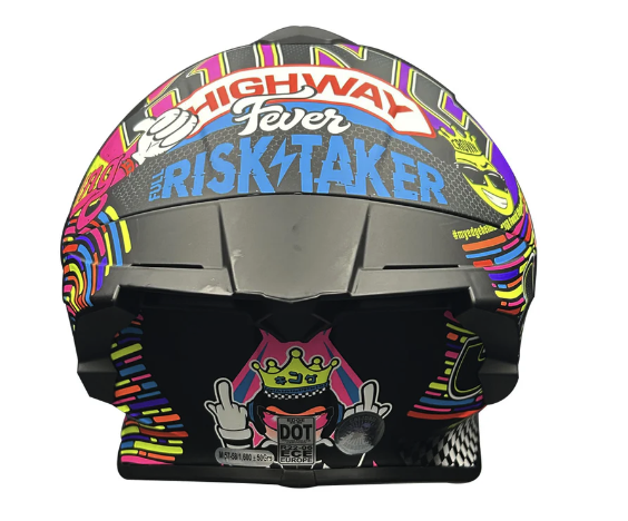 CASCO INTEGRAL EDGE SHANGHAI MOTO RACING 360 FUCSIA MATE