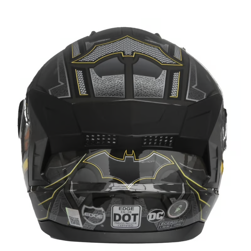CASCO INTEGRAL EDGE DC EXTREME BATMAN BRILLO