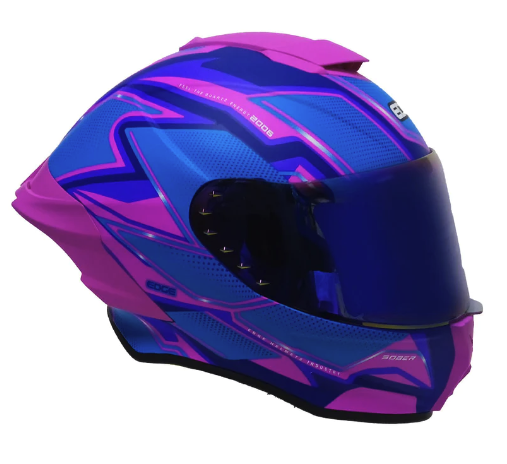 CASCO INTEGRAL EDGE SHANGHAI QUARTZ FUCSIA AZUL MATE