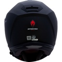 CASCO ABATIBLE SPARTAN GECKO DOBLE VISOR SOLID A1 NEGRO MATE