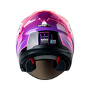 CASCO ABIERTO SHAFT SHPRO240 DOBLE VISOR TRANSVERSE MORADO FUCSIA
