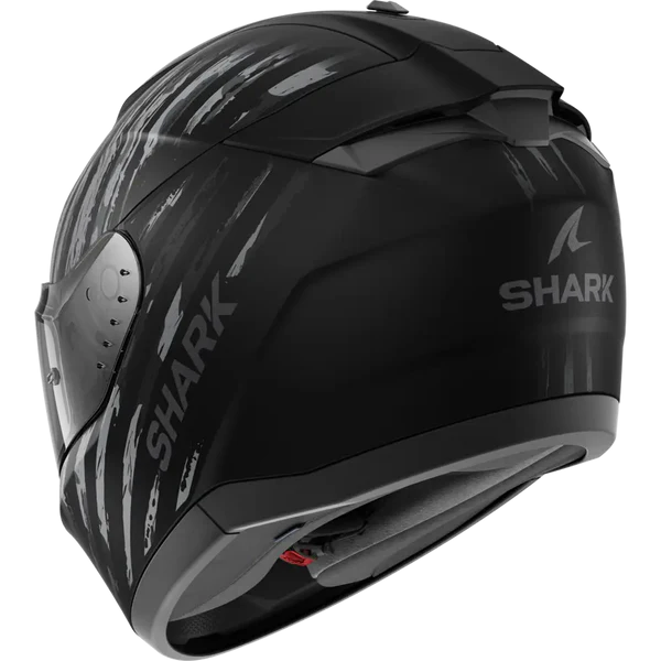 CASCO INTEGRAL SHARK RIDILL 2 ASSYA NEGRO GRIS MATE 