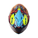 CASCO INTEGRAL SHAFT SH598GTR MANTIS NEGRO NARANJA MATE