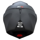 CASCO ABATIBLE ICH 3110DOT DOBLE VISOR PLANO NEGRO MATE VISOR NEGRO