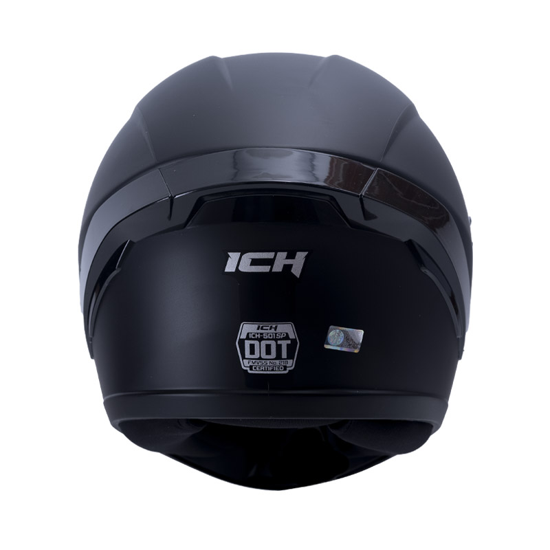 CASCO INTEGRAL ICH 501SP PLANO NEGRO MATE