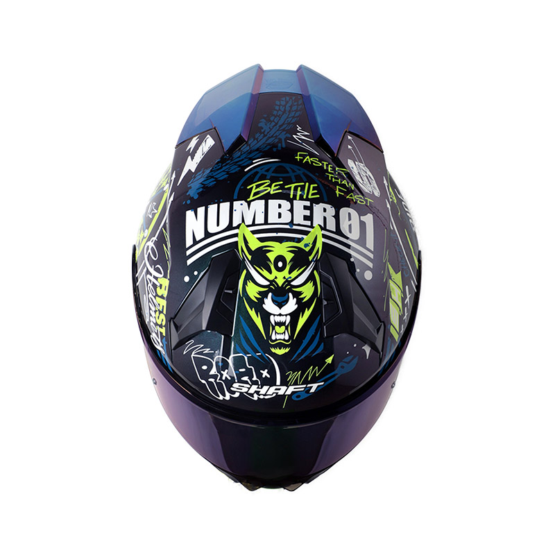 CASCO INTEGRAL SHAFT SH560 EVO MOTION V2 CAMALEON AMARILLO BRILLO
