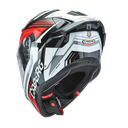 CASCO INTEGRAL CABERG DRIFT EVO II JARAMA NEGRO BLANCO ROJO BRILLO