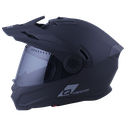 CASCO MULTIPROPOSITO ABATIBLE XSPORTS 165 SOLID NEGRO MATE