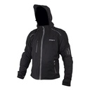 CHAQUETA CON PROTECCION SHAFT DELTA CABALLERO NEGRA