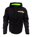 CHAQUETA CORTAVIENTO PIGMALION IMPERMEABLE NEGRA
