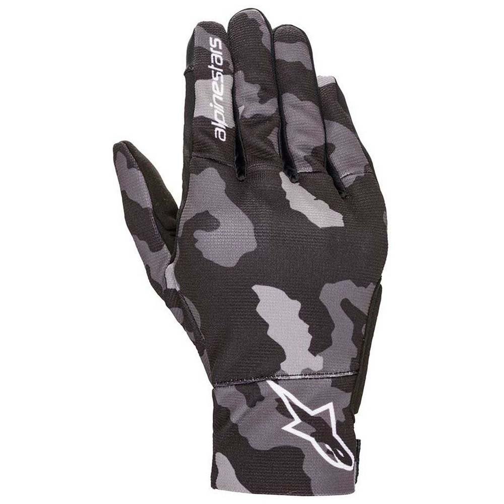 GUANTE CON PROTECCION ALPINESTARS REEF NEGRO GRIS CAM