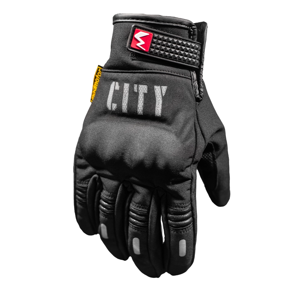[10703NS] GUANTE CON PROTECCION CITY NEGRO  (S)