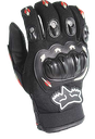 GUANTE CON PROTECCION FOX REPLICA NEGRO