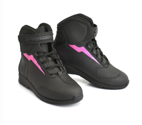 [014441] BOTA DE PROTECCION SPARTAN SUBURB ROSADO (S)