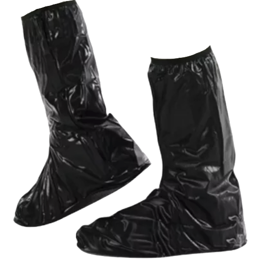 BOTA IMPERMEABLE ZAPATON NEGRO