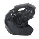 CASCO ABATIBLE ICH 3110 DOBLE VISOR REPLACED NEGRO GRIS OSCURO BRILLO VISOR NEGRO
