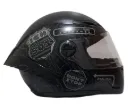CASCO INTEGRAL ICH 501SP RUTERO NEGRO GRIS OSCURO MATE VISOR TRANSPARENTE