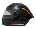 CASCO INTEGRAL ICH 501SP HCI NEGRO GRIS OSCURO NARANJA MATE VISOR TRANSPARENTE
