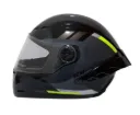 CASCO INTEGRAL ICH 501SP HCI NEGRO GRIS OSCURO AMARILLO BRILLO VISOR TRANSPARENTE