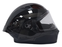 CASCO INTEGRAL ICH 503 BUNCH NEGRO GRIS OSCURO BRILLO VISOR TRANSPARENTE