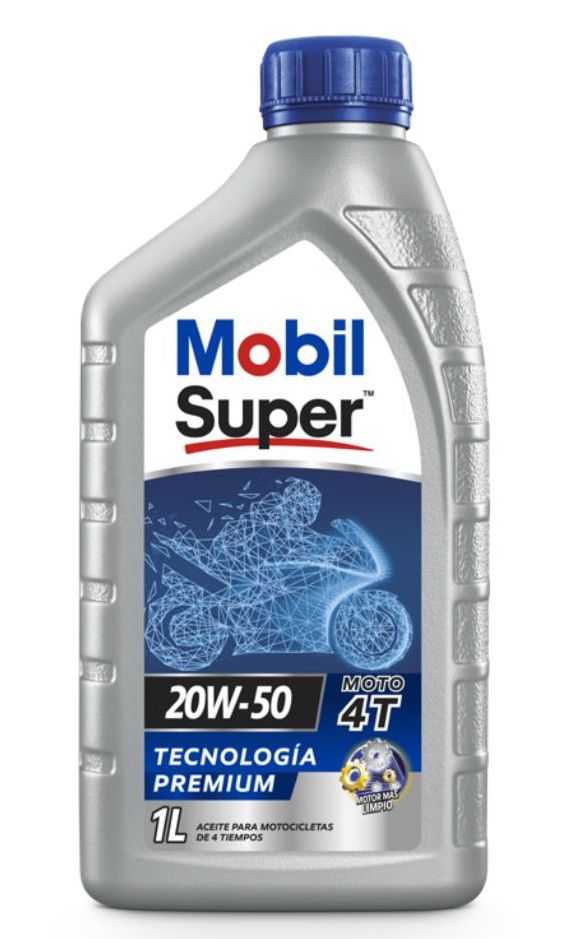 ACEITE MOBIL SUPER MOTO 4T 20W50