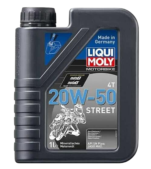 ACEITE LIQUI MOLY 4T 20W50 STREET MINERAL 