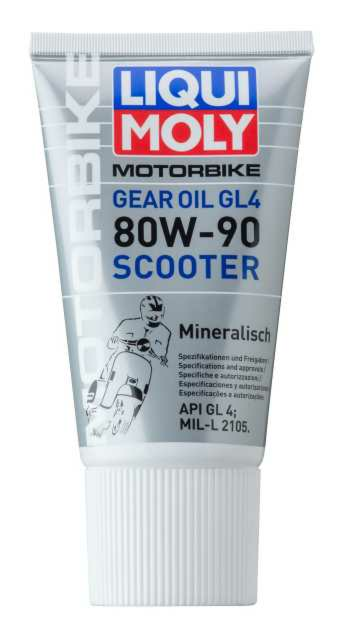 ACEITE LIQUI MOLY GEAR OIL GL4 80W90 TRANSM SCOOTER
