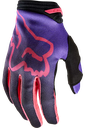 GUANTE SIN PROTECCION FOX WMNS 180 TOXSYK NEGRO ROSADO