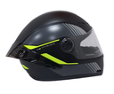 CASCO INTEGRAL ICH 501SP SLASA NEGRO AMARILLO MATE VISOR TRANSPARENTE