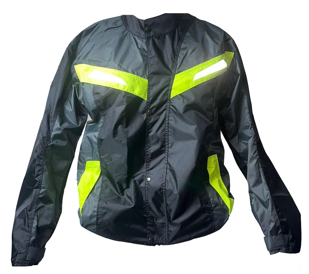 CHAQUETA SIN PROTECCION ARMORSTAR IMPERMEABLE NEGRA VERDE