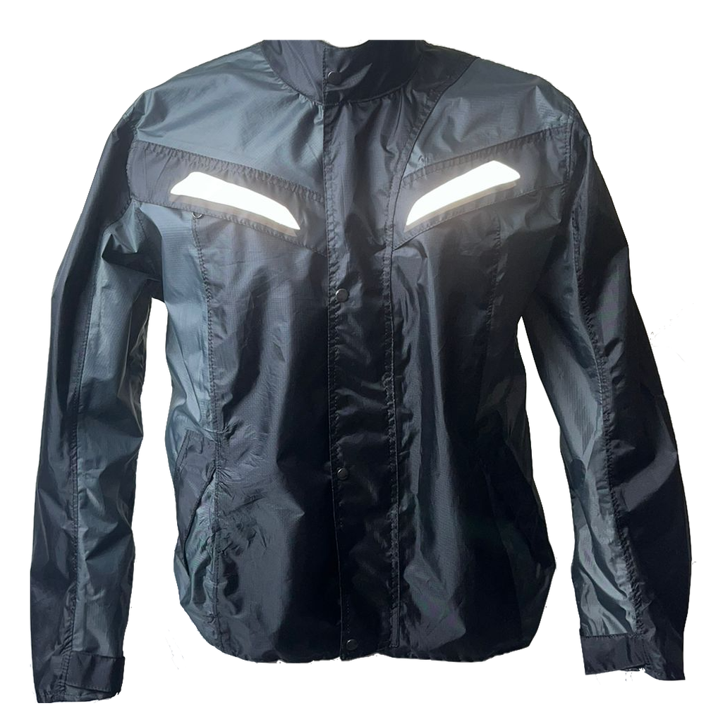 CHAQUETA SIN PROTECCION ARMORSTAR IMPERMEABLE NEGRA GRIS