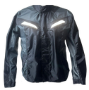 CHAQUETA SIN PROTECCION ARMORSTAR IMPERMEABLE NEGRA GRIS