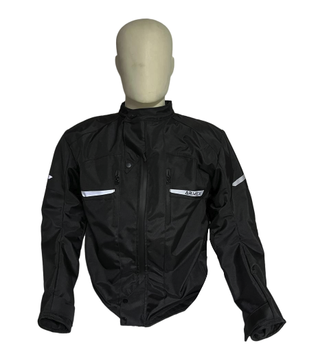 CHAQUETA CON PROTECCION LINCE ARMEX NEGRA