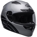 CASCO INTEGRAL BELL QUALIFIER DLX ACE-4 MIPS GRIS NEGRO BRILLO