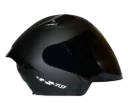 CASCO ABIERTO KRM 707 NEGRO BLANCO MATE