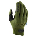 GUANTE CON PROTECCION 100% COGNITO D30 VERDE MILITAR