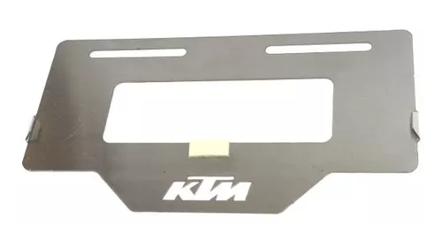 PORTA PLACA METALICO KTM