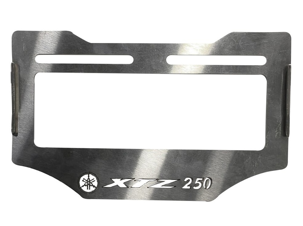 PORTA PLACA METALICO XTZ 250