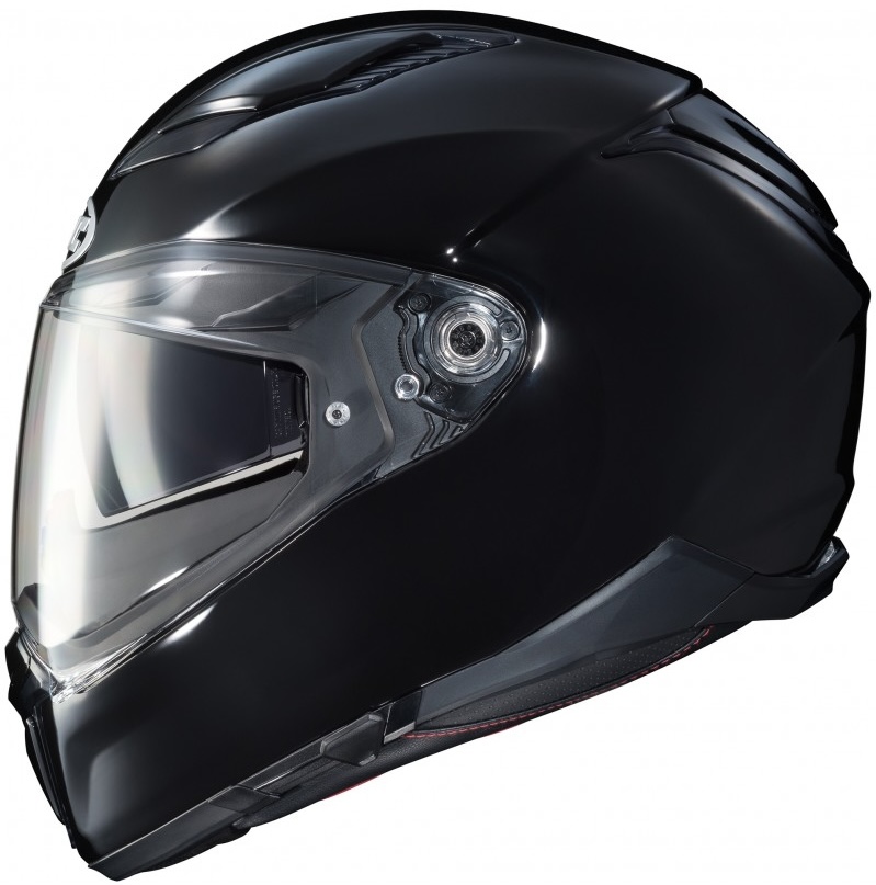 CASCO INTEGRAL HJC F70 SOLID NEGRO BRILLO-INCLUYE PINLOCK