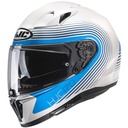 CASCO INTEGRAL HJC I70 SURF MC2SF BLANCO AZUL BRILLO-INCLUYE PINLOCK