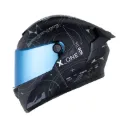 CASCO INTEGRAL X-ONE 500 RS WEB LOCK+ NEGRO GRIS OSCURO MATE