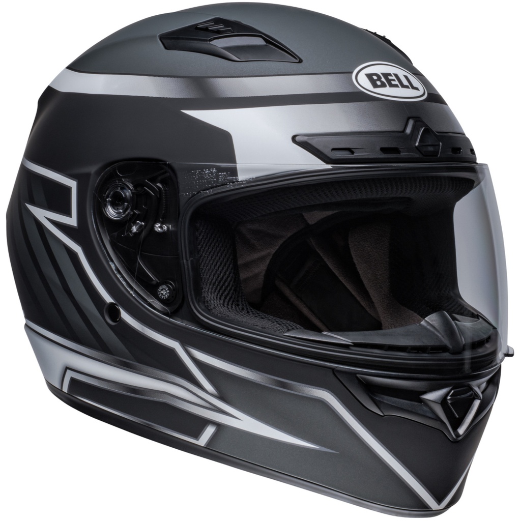 CASCO INTEGRAL BELL QUALIFIER DLX MIPS RSR NEGRO BLANCO MATE (S)