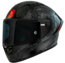 CASCO INTEGRAL MT KRE CARBON A11 NEGRO BRILLO