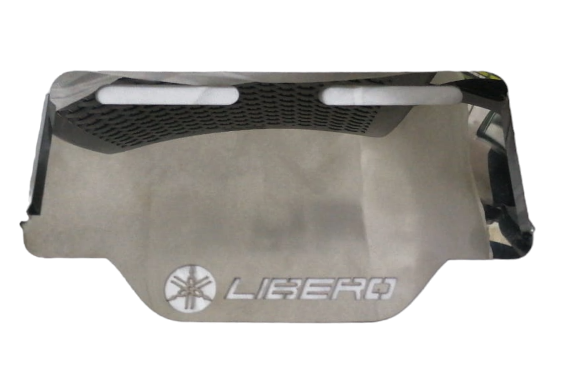 PORTA PLACA METALICO LIBERO