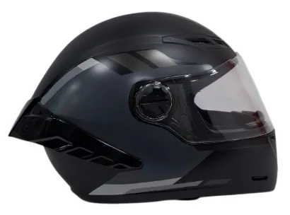 CASCO INTEGRAL ICH 501SP HCI NEGRO GRIS OSCURO MATE VISOR TRANSPARENTE